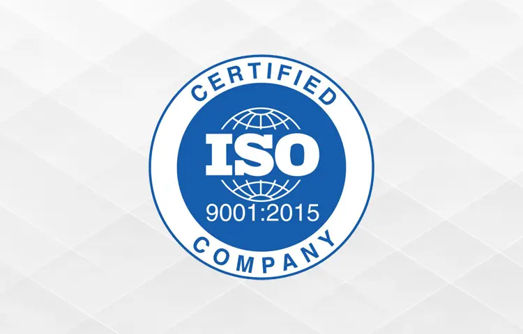  ISO 9001:2015 accreditation