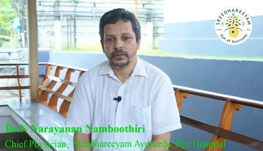 Glaucoma and ayurveda treatments at Sreedhareeyam