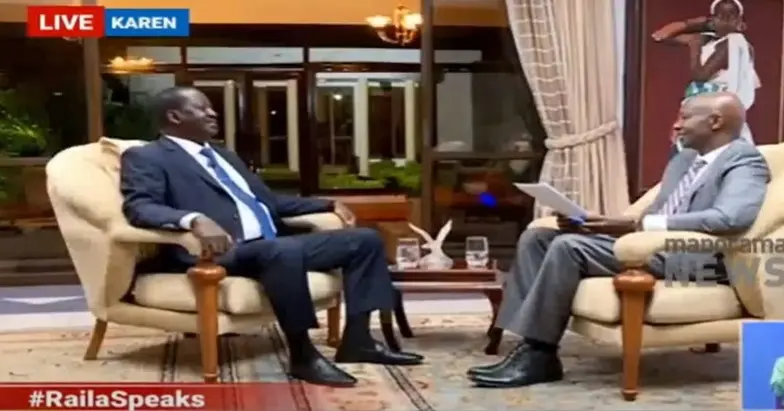 Ex-Kenyan Prime Minister Raila Odinga arrived at Sreedhareyam Ayurvedic Eye Hospital 
