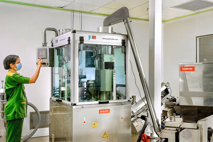 Automatic Capsule Filling Unit